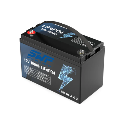 12V 100Ah LiFePO4 Lithium Battery – Reliable Power for RV, Solar & Marine