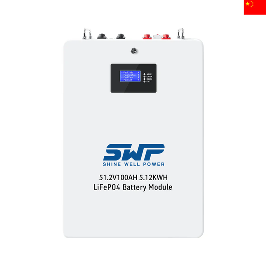 Wall-Mounted Battery Home Energy Storage System ESS 51.2V 100Ah 5kWh 🔋 High Performance