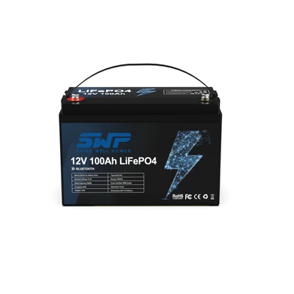 12V 100Ah LiFePO4 Lithium Battery – Reliable Power for RV, Solar & Marine